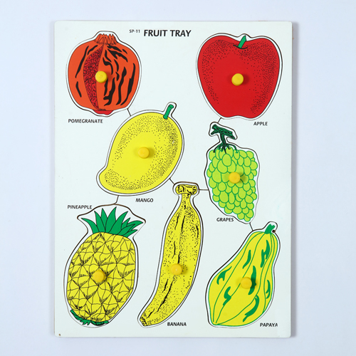 FRUIT APPLE TRAY WITH KNOB